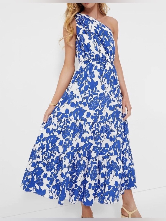 Hyacinth House Dresses & Skirts - HYACINTH HOUSE Tuckernuck One Shoulder Sybil Maxi Dress